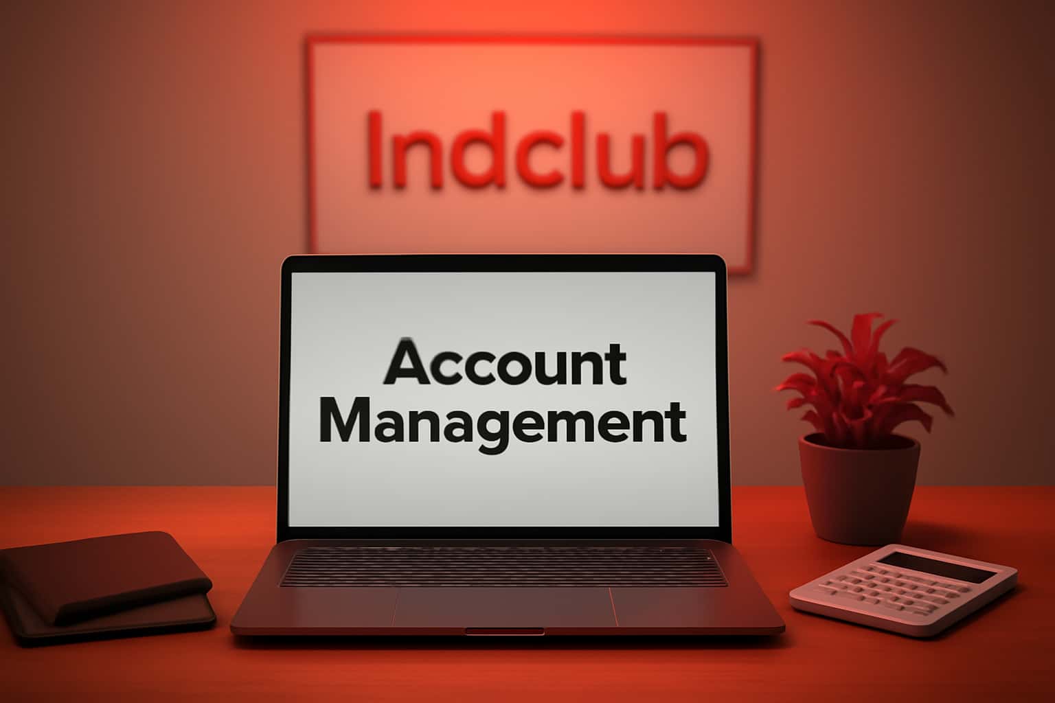 An informational scene depicting user account management tools.