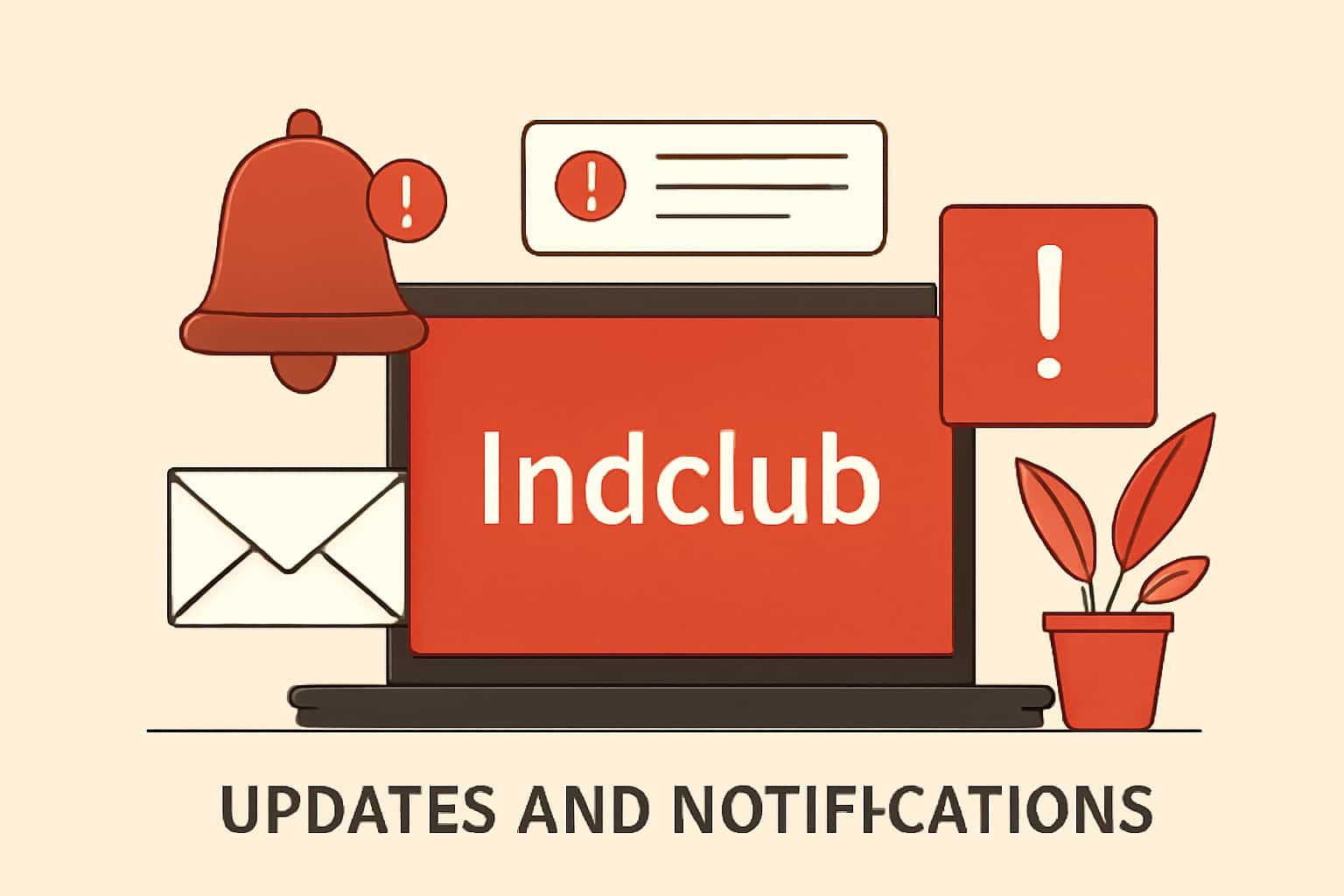 Overview of Indclub updates and notifications displayed in a modern interface.