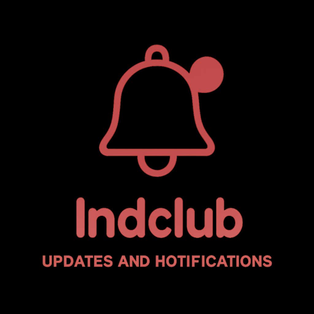Icon representing Indclub Updates and Notifications.