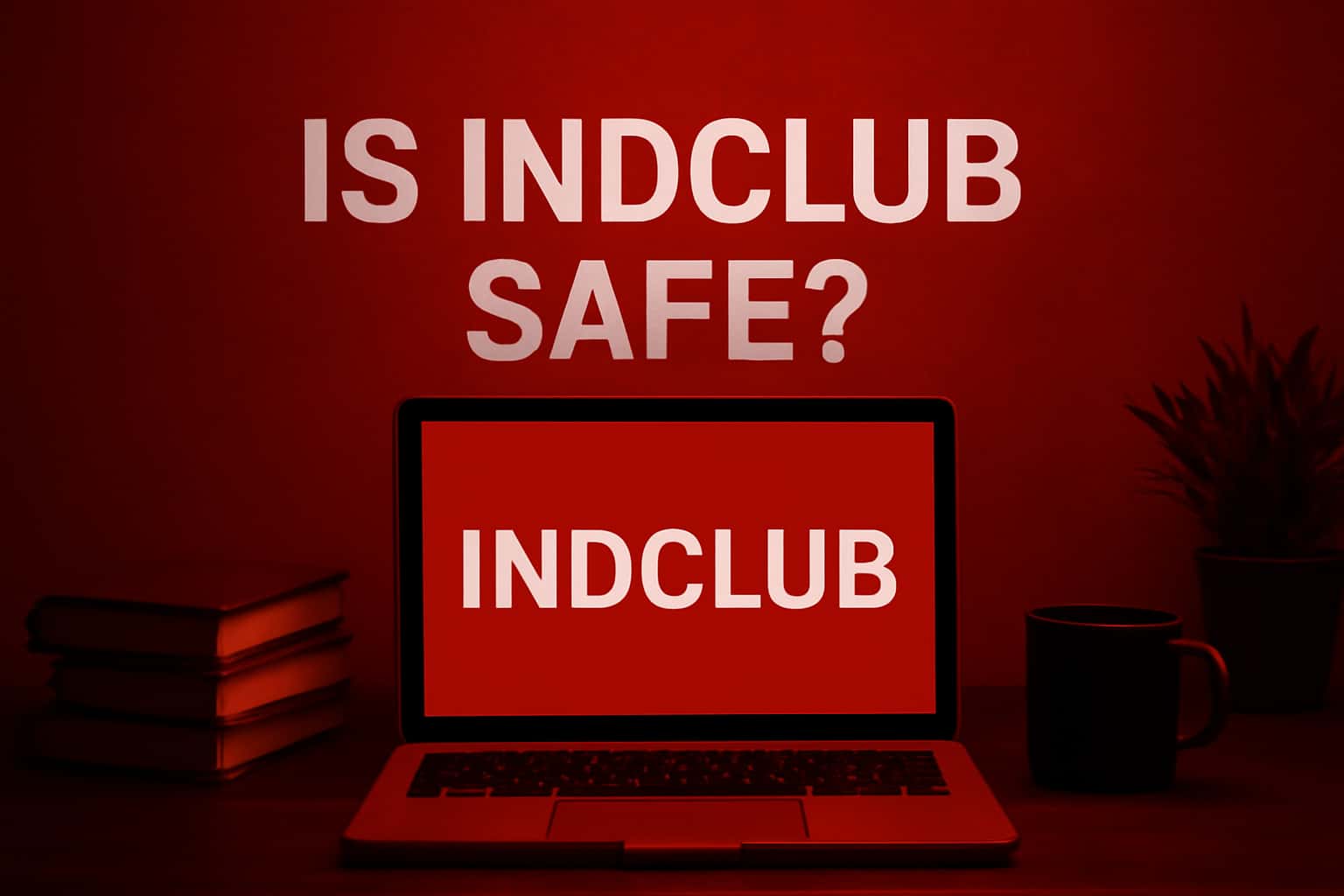 An informative scene illustrating the safety features of Indclub.