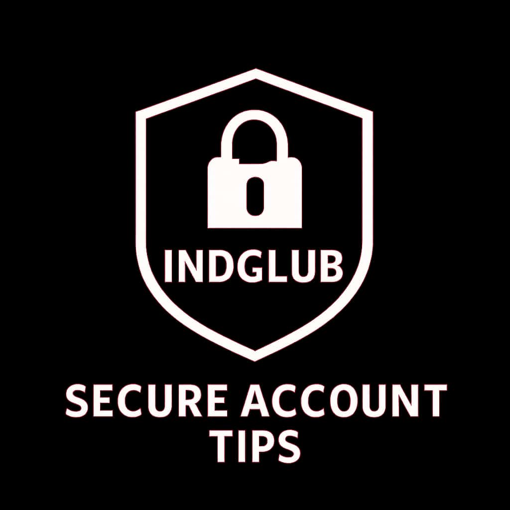 A badge illustrating Secure Indclub Account Tips
