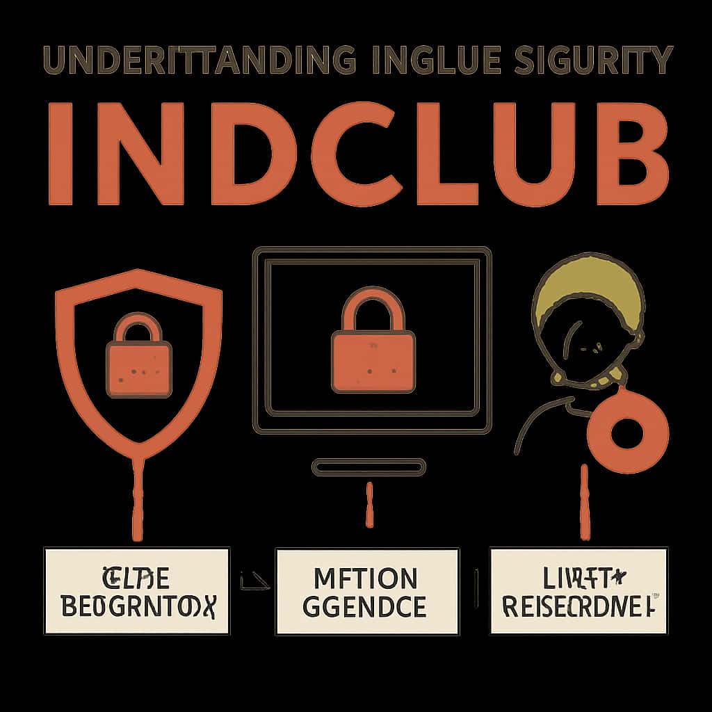 An educational diagram about security measures in Indclub.
